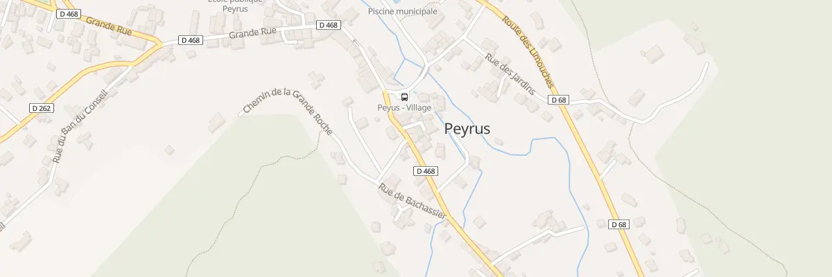 Plan du 37 Grande Rue à Peyrus