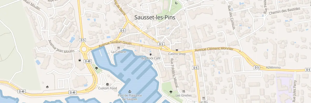 Plan du 3 Av Siméon Gouin à Sausset-les-Pins
