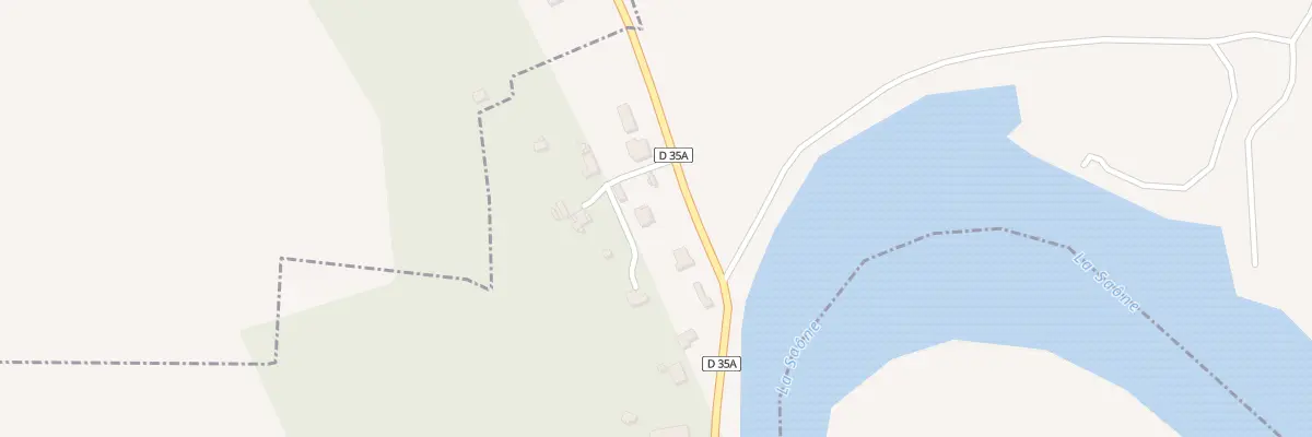 Plan du 11 Rue de la Plage à Glanon