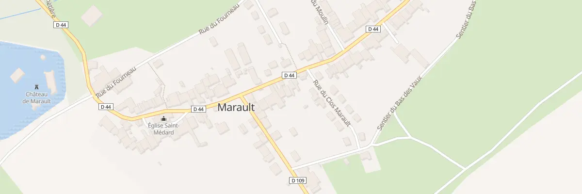 Plan du 36 Rue du Marechal Leclerc à Bologne