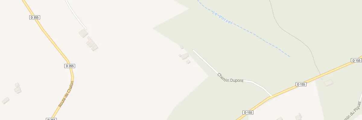 Plan du 255 Che Dupont à Saint-Laurent-d’Onay