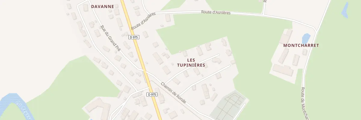 Plan du 95 Rue des Tupinières à Saint-Julien-sur-Reyssouze