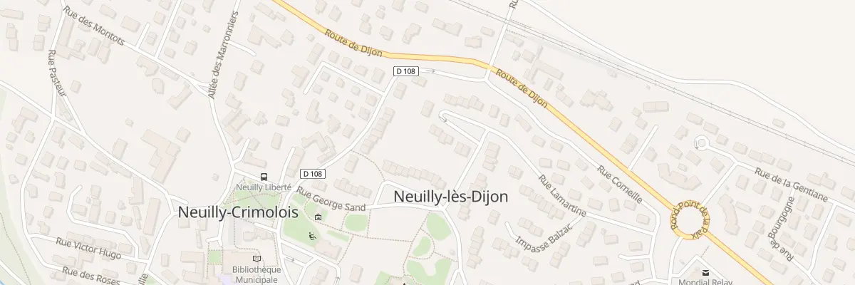 Plan du 11 Pl de l’Egalité à Neuilly-Crimolois