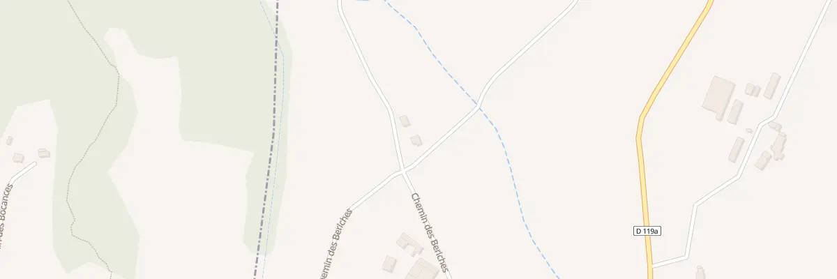 Plan du 1505 Che des Beriches à Saint-Vincent-la-Commanderie