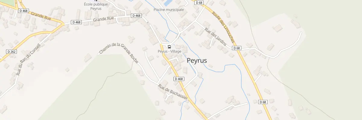 Plan du 3 Pl des Moulins à Peyrus