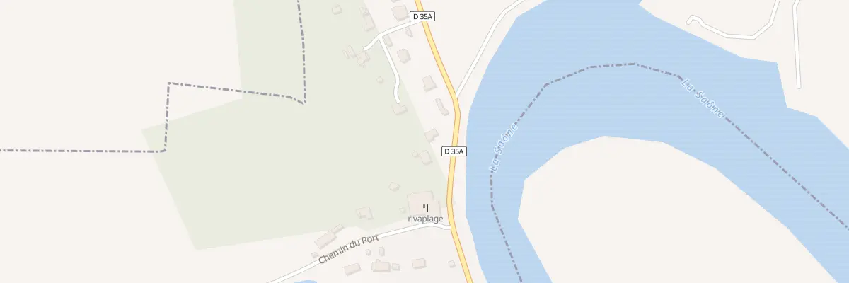 Plan du 5 Rue de la Plage à Glanon