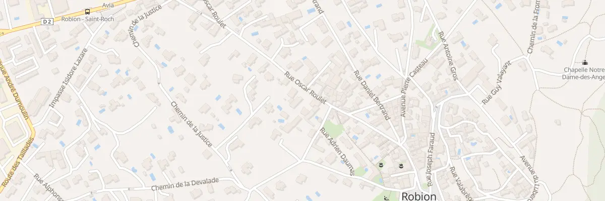 Plan du 5219 Rue Oscar Roulet à Robion