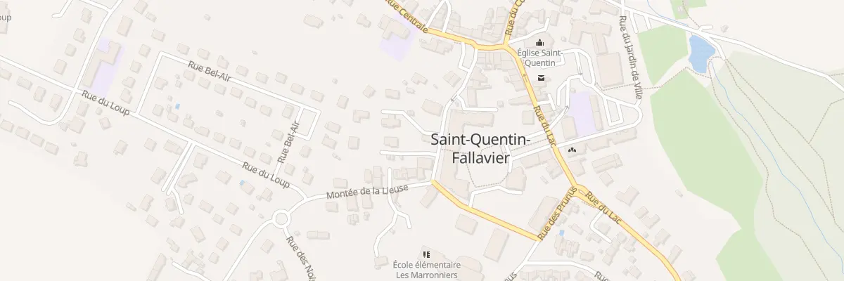 Plan du 18 Mte de la Lieuse à Saint-Quentin-Fallavier