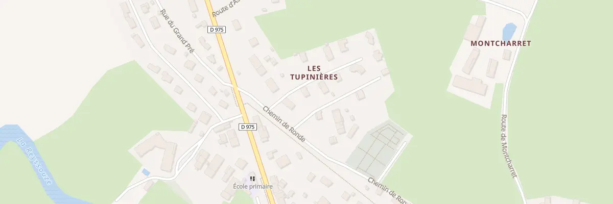 Plan du 70 Rue des Tupinières à Saint-Julien-sur-Reyssouze