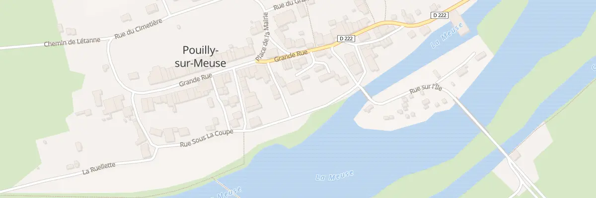 Plan du 4 Cour du Chateau à Pouilly-sur-Meuse