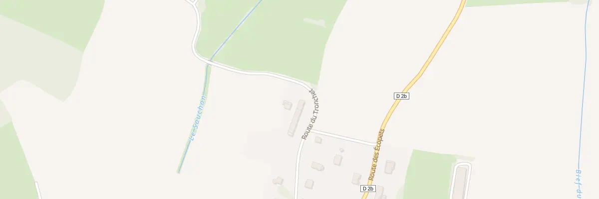 Plan du 241 Rte du Tronchet à Vernoux