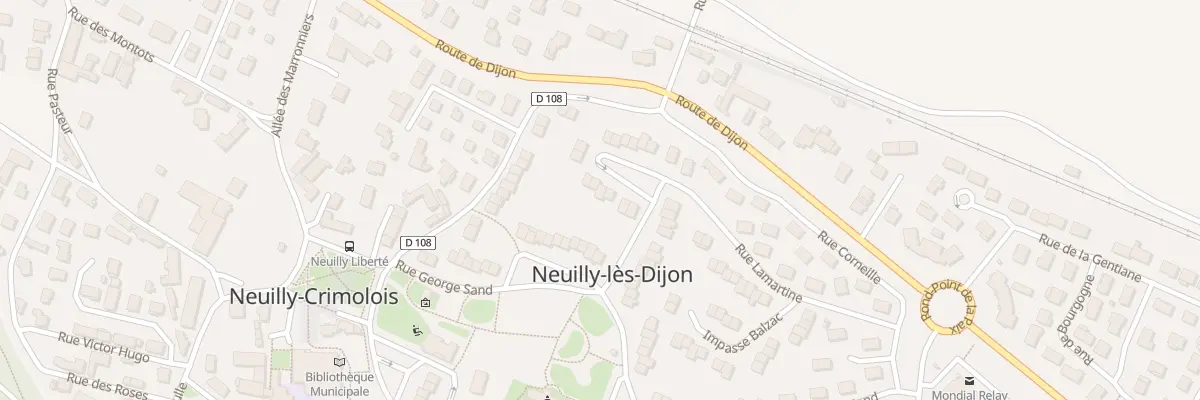 Plan du 7 Pl de l’Egalité à Neuilly-Crimolois