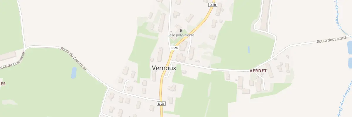 Plan du 13 Rte des Essarts à Vernoux