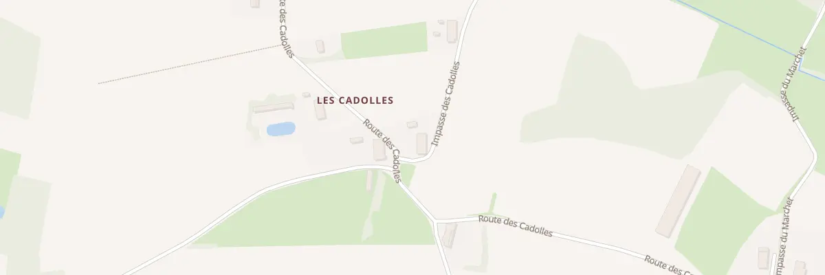 Plan du 11 Imp des Cadolles à Bantanges