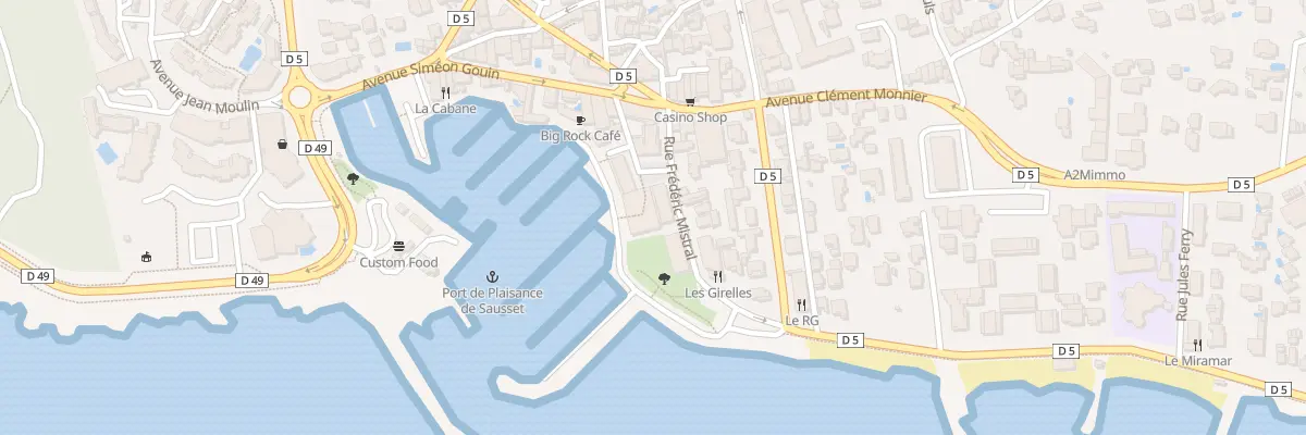 Plan du 1B Rue Frédéric Mistral à Sausset-les-Pins