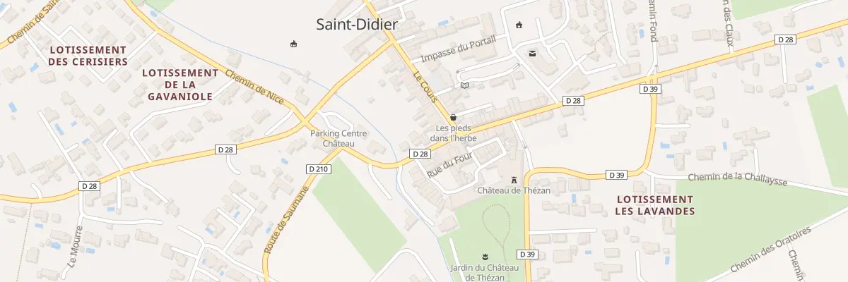 Plan du 42 Le Tour du Pont à Saint-Didier