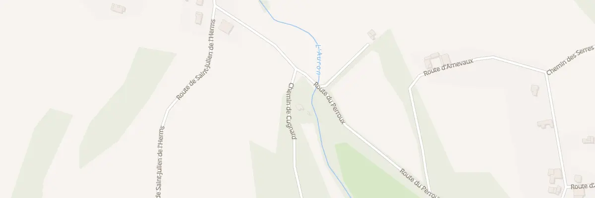 Plan du 174 Rte du Perroux à Villeneuve-de-Marc