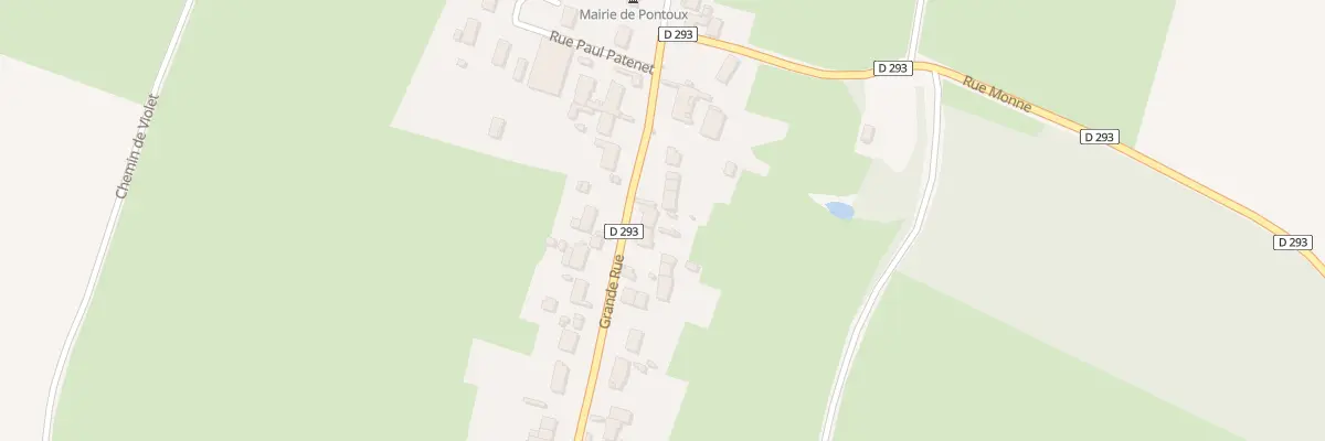 Plan du 57 Grande Rue à Pontoux
