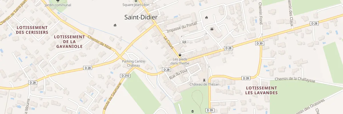 Plan du 31 Rue Le Cours à Saint-Didier