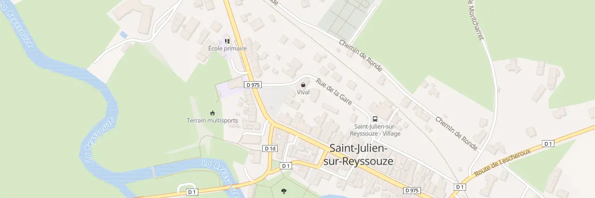 Plan du 15 Pl du Marche à Saint-Julien-sur-Reyssouze