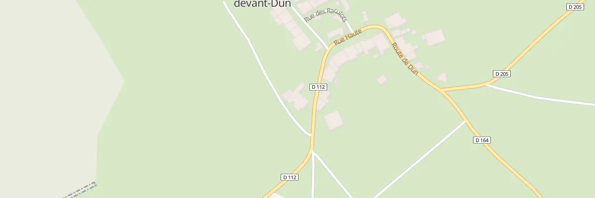 Plan du 6 Rue Haute à Villers-devant-Dun