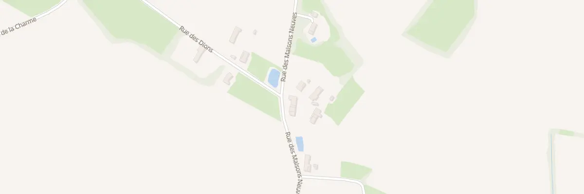 Plan du 640 Rue des Maisons Neuves à Montret