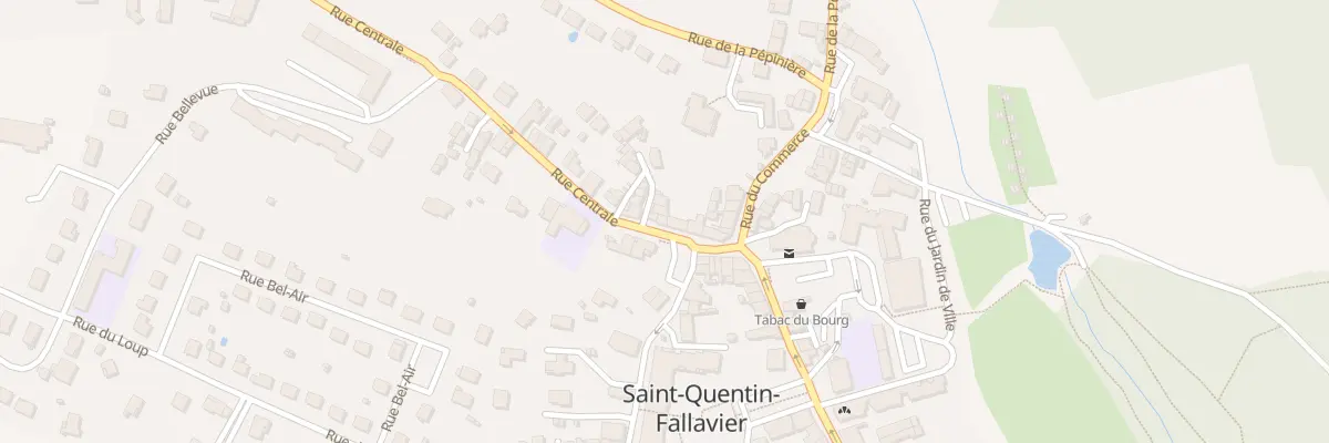 Plan du 80 Rue Centrale à Saint-Quentin-Fallavier