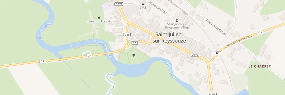 Plan du 50 Pl de la Fontaine à Saint-Julien-sur-Reyssouze