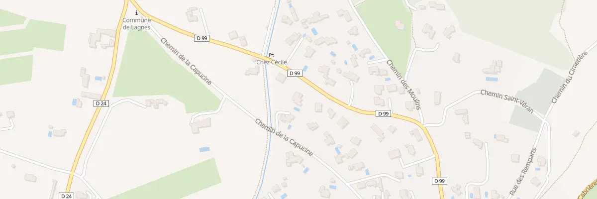 Plan du 467 Rte de l’Isle sur Sorgue à Lagnes