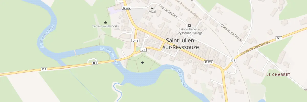 Plan du 40 Pl de la Fontaine à Saint-Julien-sur-Reyssouze
