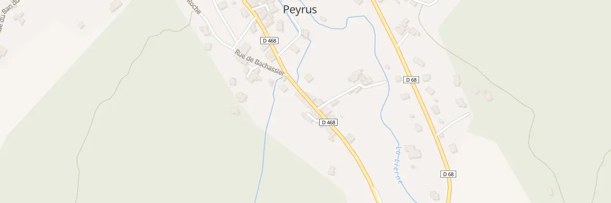 Plan du 5060 Les Charolais à Peyrus
