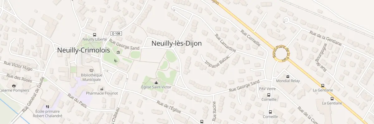 Plan du 43 Rue George Sand à Neuilly-Crimolois
