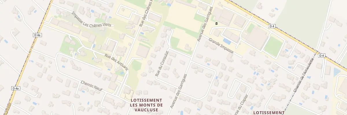Plan du 154 Rue du Consulat à Saint-Didier