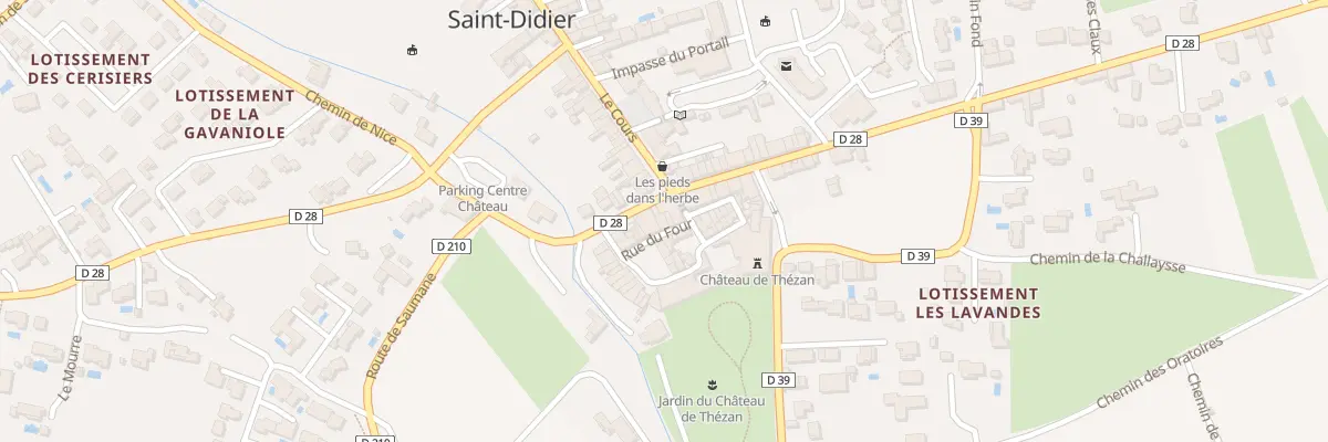 Plan du 24 Rue du Four à Saint-Didier