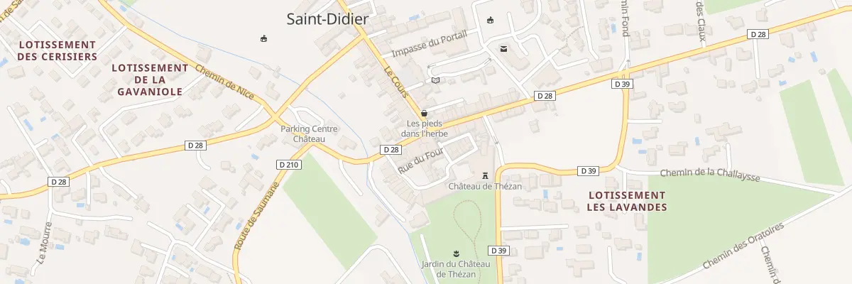 Plan du 5040 Pl de l’Eglise à Saint-Didier