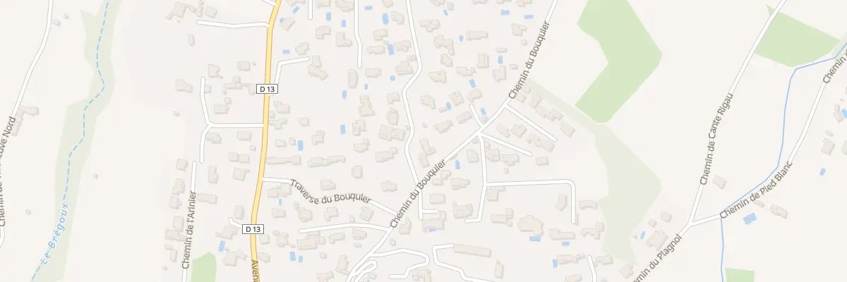 Plan du 36 Tra Saint Etienne à Caromb
