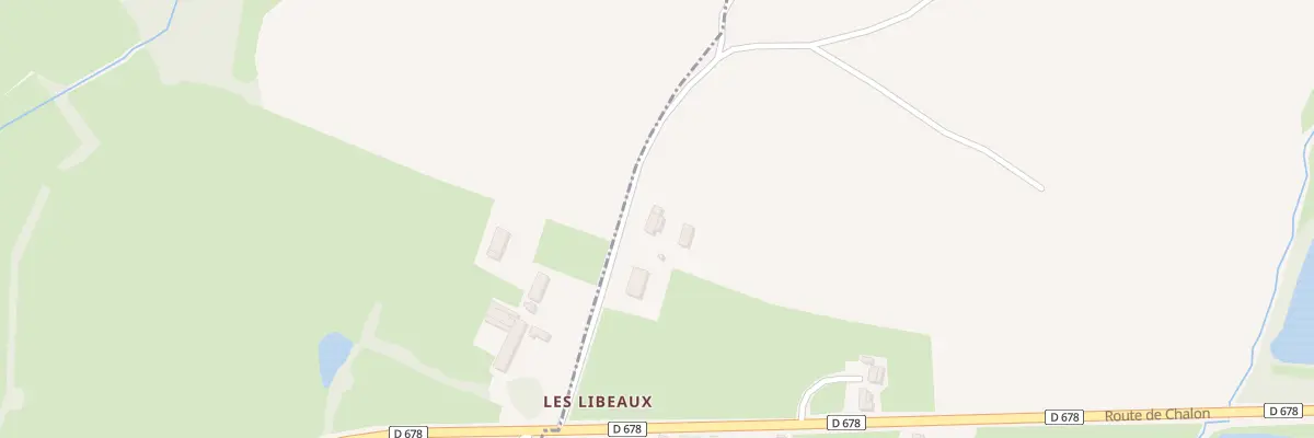 Plan du 2 Che des Libeaux à Thurey