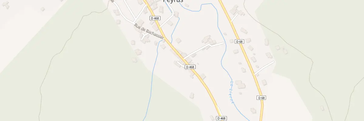 Plan du 68 Rue Grande Rue à Peyrus