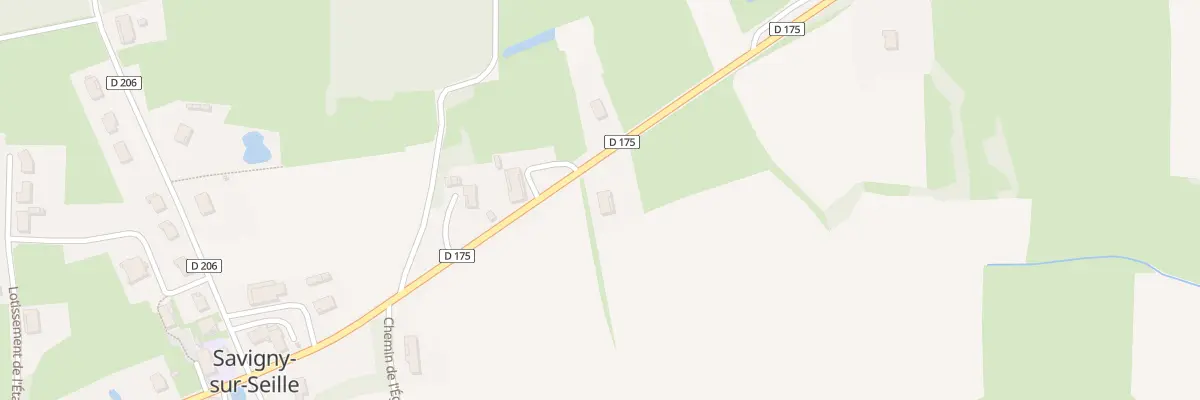 Plan du 2 Rte de Louhans à Savigny-sur-Seille