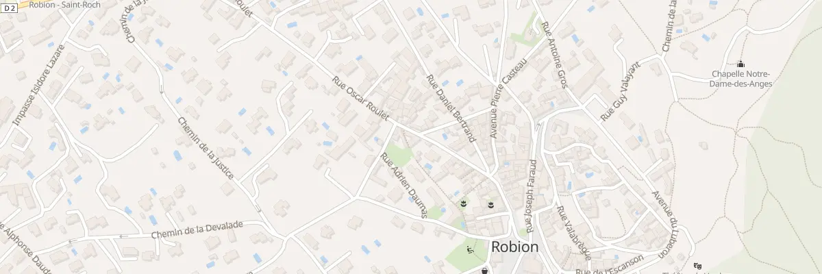 Plan du 175 Rue Oscar Roulet à Robion