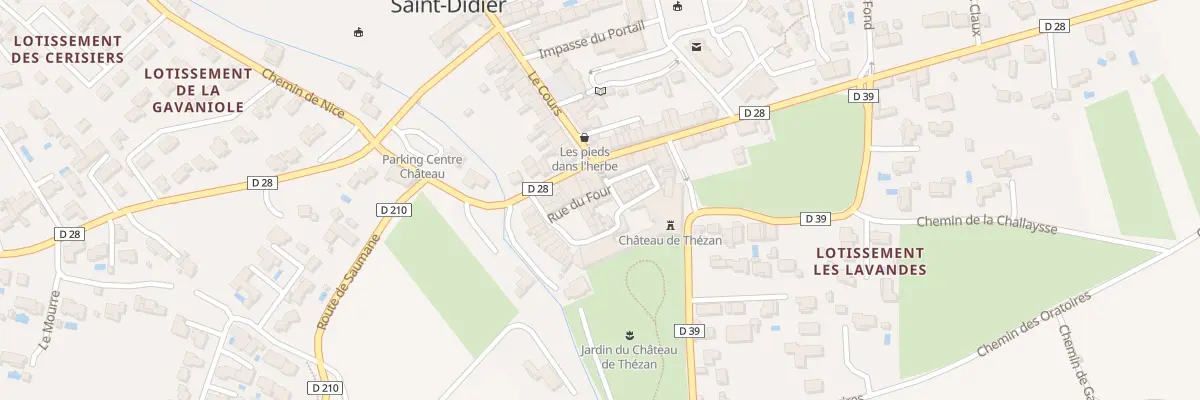Plan du 21 Rue du Four à Saint-Didier
