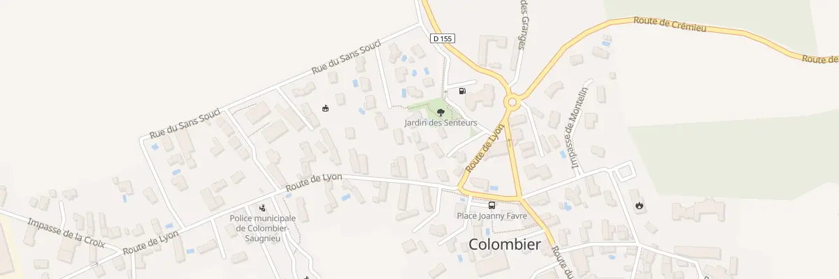 Plan du 66 Che du Vieux Puits à Colombier-Saugnieu