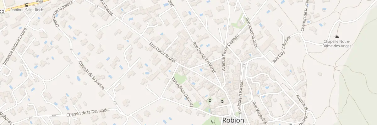 Plan du 5037 Rue Oscar Roulet à Robion