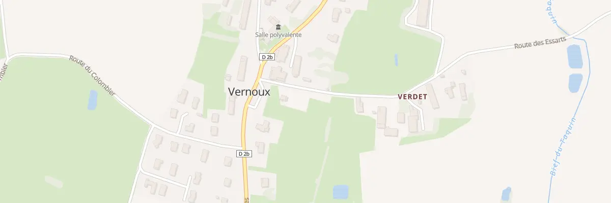 Plan du 40 Rte des Essarts à Vernoux