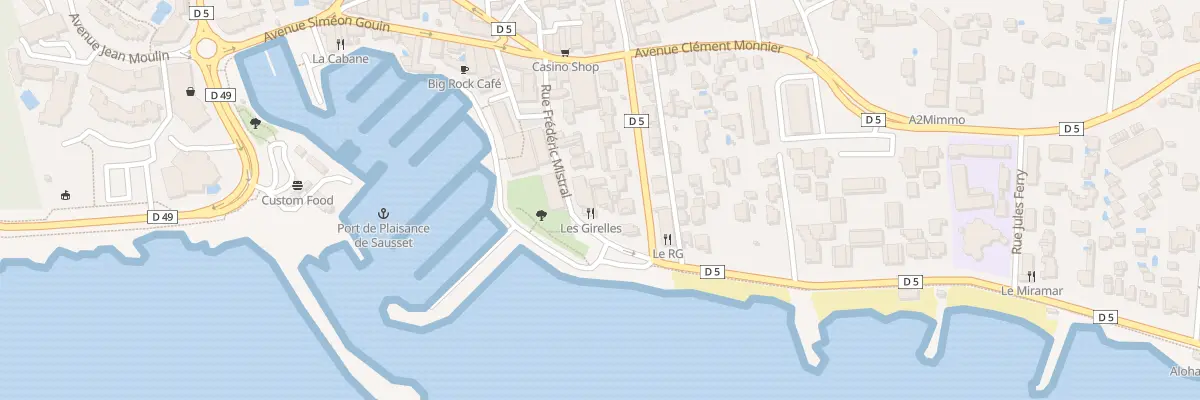 Plan du 17 Rue Frédéric Mistral à Sausset-les-Pins