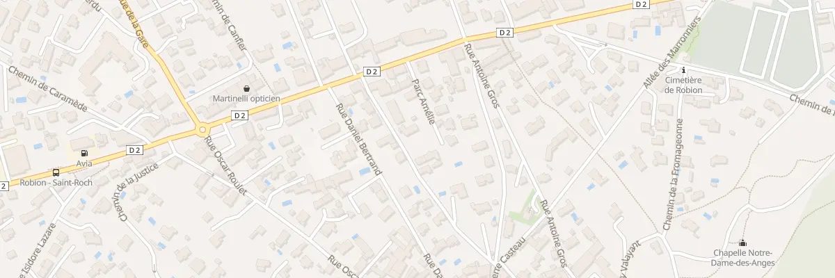Plan du 5998F Rue des Bastides à Robion