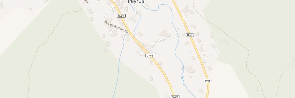 Plan du 10 Rue des Bellons à Peyrus