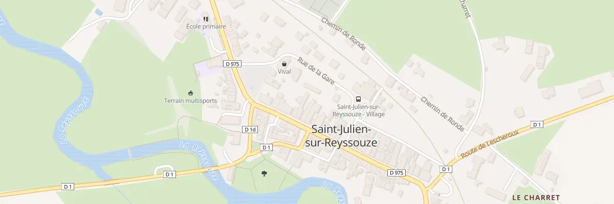 Plan du 234 Rue Grande Rue à Saint-Julien-sur-Reyssouze