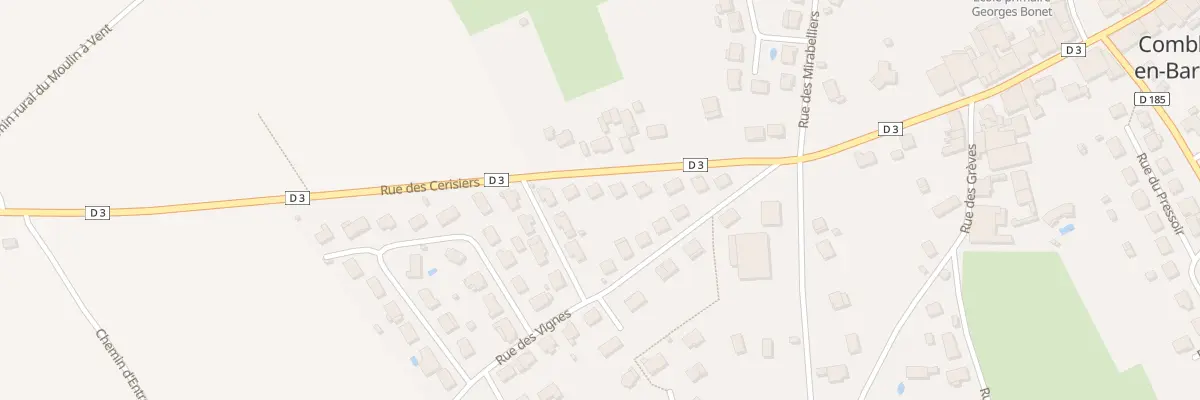 Plan du 16 Rue des Cerisiers à Combles-en-Barrois