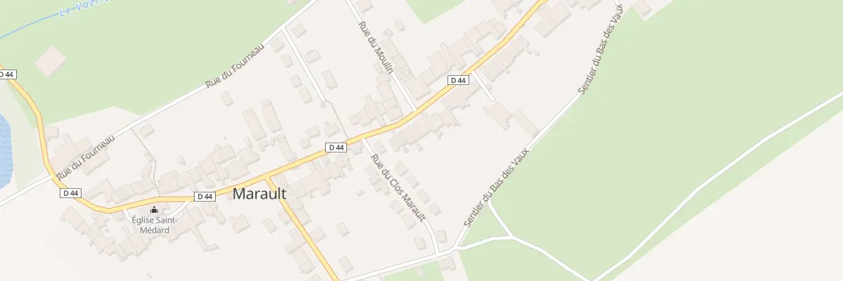 Plan du 50 Rue du Marechal Leclerc à Bologne